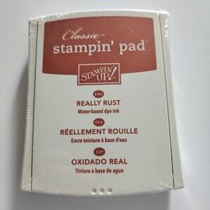 Stampin' Up Really Rust Earth Elements Classic Stampin' Pad SEALED New Retired